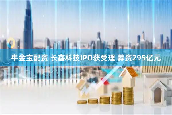 牛金宝配资 长鑫科技IPO获受理 募资295亿元