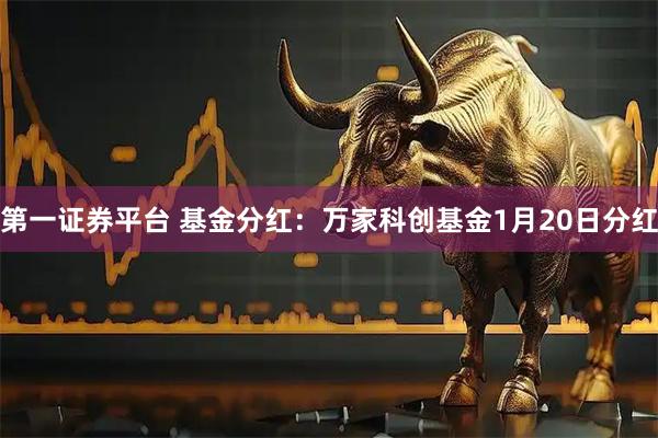 第一证券平台 基金分红：万家科创基金1月20日分红